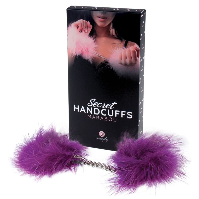 Secretplay Manette Marabou - Accessorio intimo - vista laterale