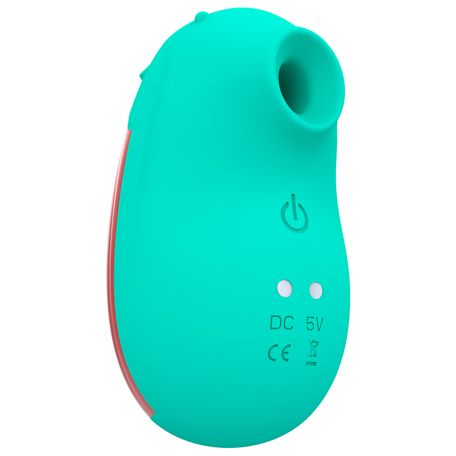 Rithual Shushu 2.0 - Mini massaggiatore, colore acqua - vista frontale