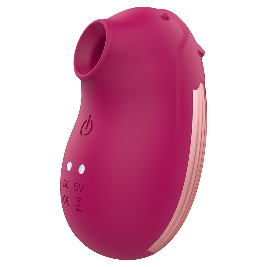 Rithual Shushu 2.0 - Mini massaggiatore, colore orchidea - in mano per le dimensioni