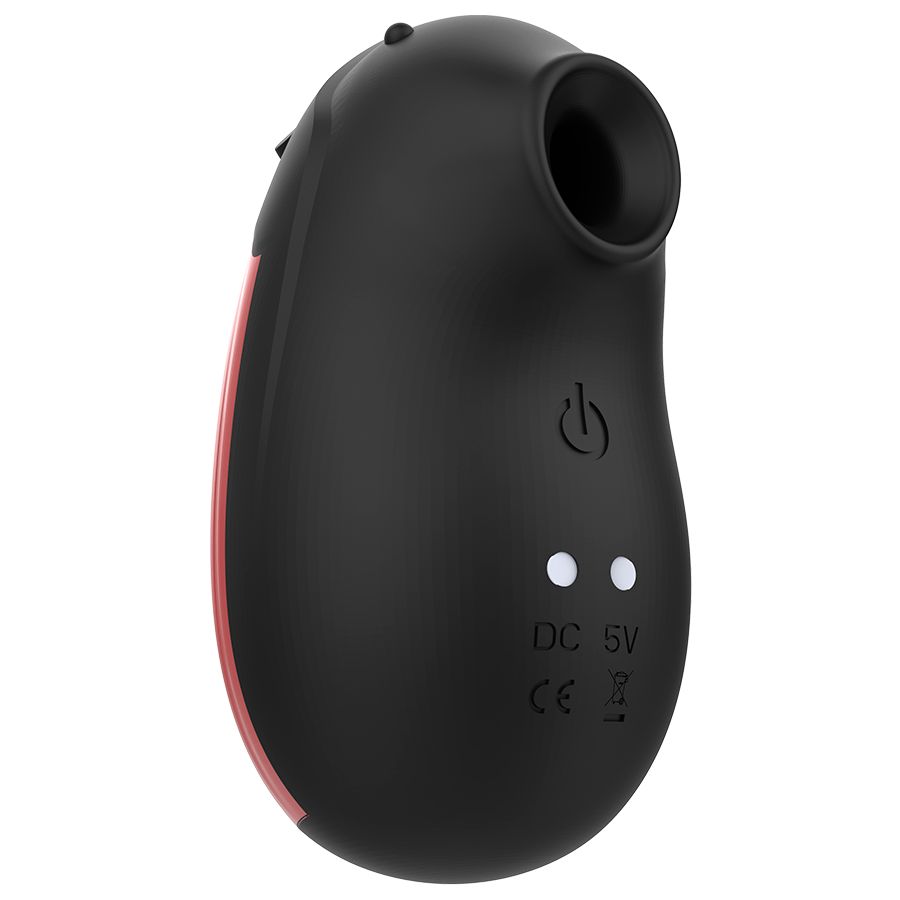 Rithual Shushu 2.0 - Mini massaggiatore, colore nero - vista laterale