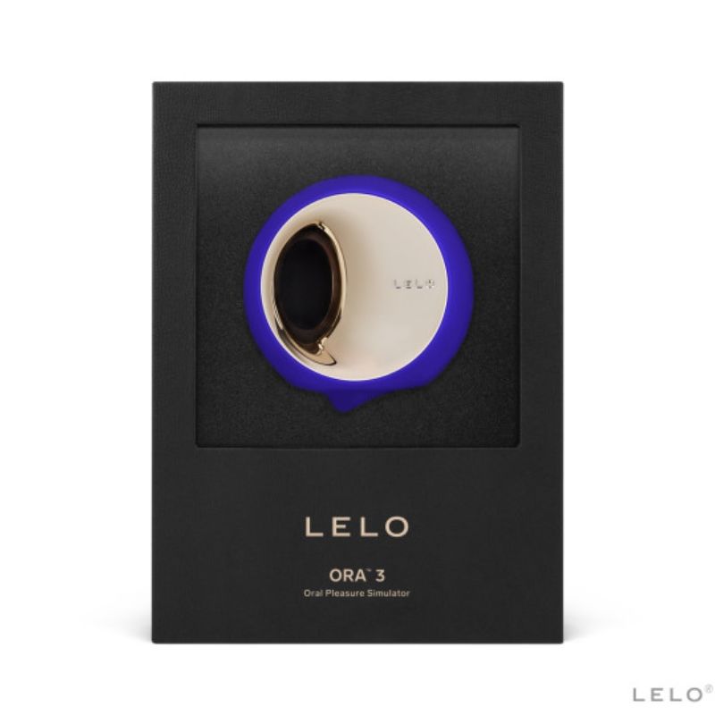 LELO Ora 3 - Massaggiatore esterno, colore blu notte - nella confezione