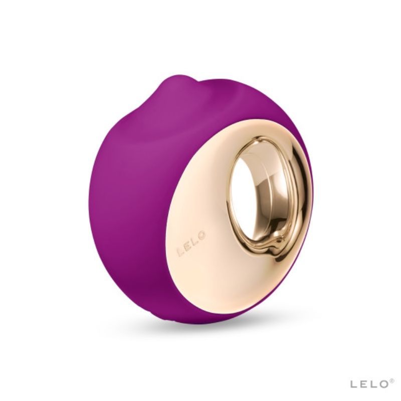 LELO Ora 3 - Massaggiatore esterno, colore lilla - vista laterale