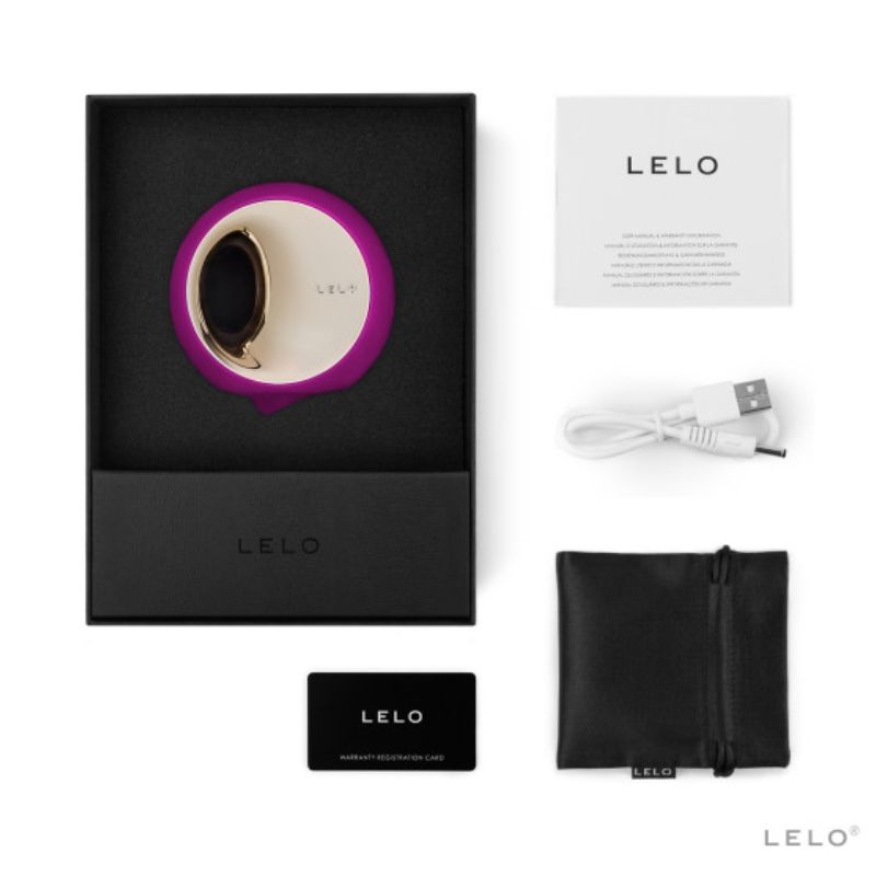 LELO Ora 3 - Massaggiatore esterno, colore lilla - nella confezione