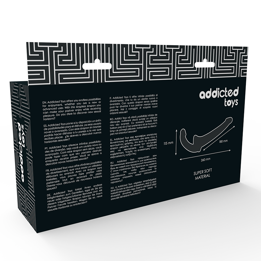 Addicted Toys Rna - Accessorio intimo, colore supporto naturale - retro