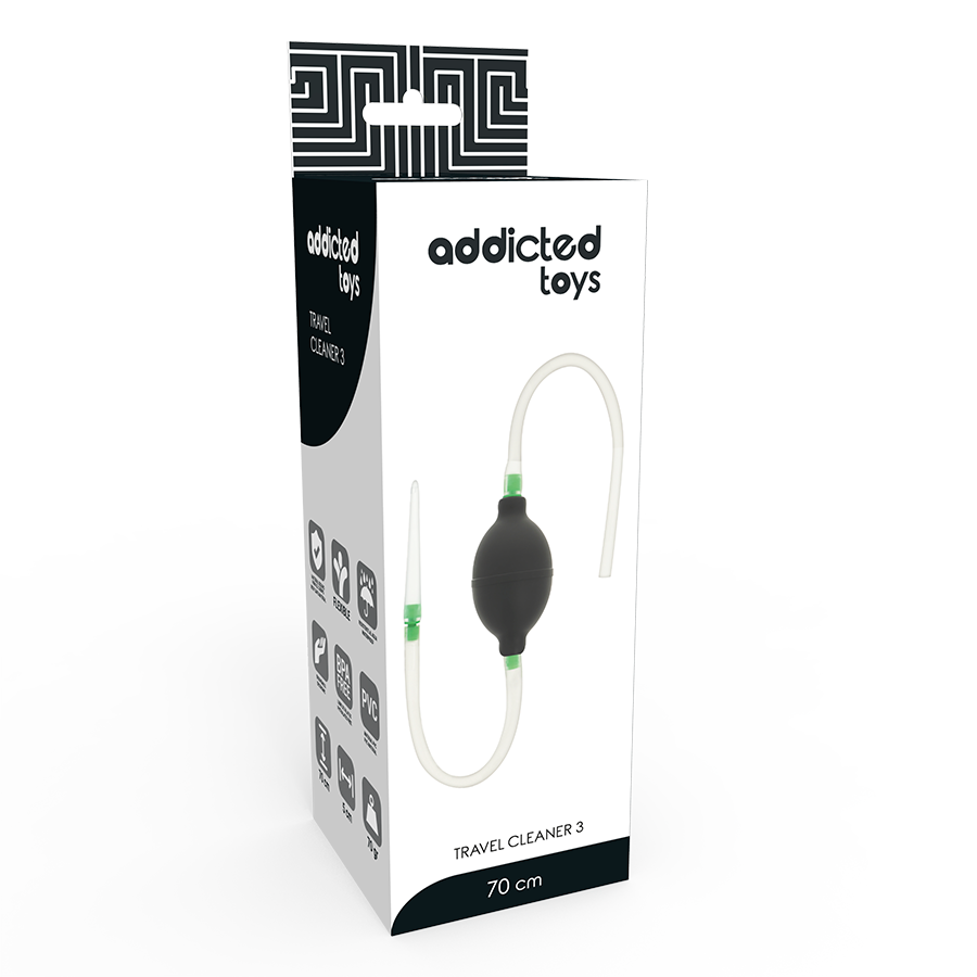 Addicted Toys Clistere - Accessorio intimo - in mano per le dimensioni