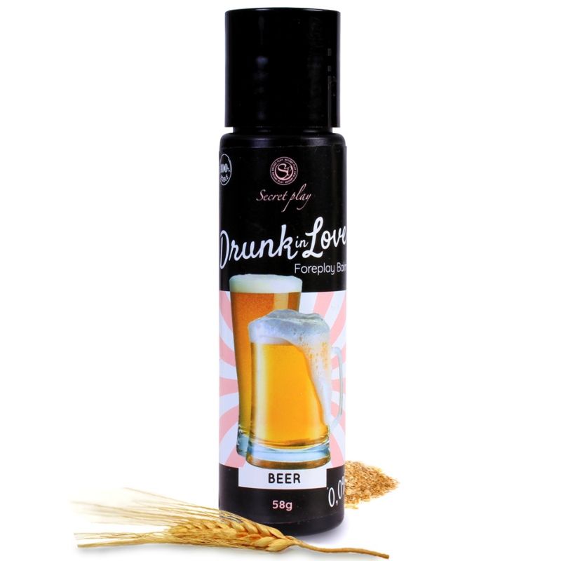 Secretplay Birra Lube Drunk 60 ml - Lubrificante, kit da 3