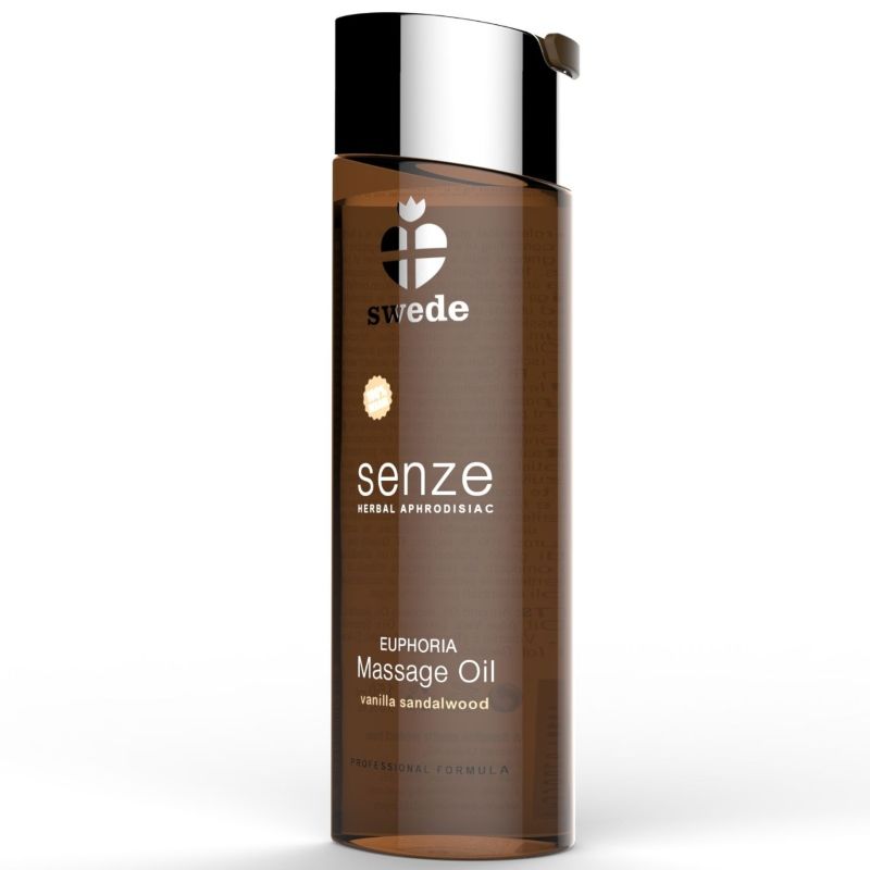Swede Aphrodisiaco Alle Erbe Svedesi Euphoria 75 ml - Olio da massaggio, kit da 3