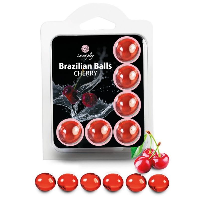 Secretplay Brasiliani Palle - Lubrificante, kit da 3