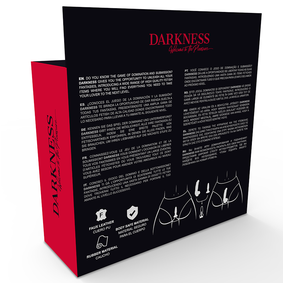 Darkness Tappo - Accessorio intimo - in mano per le dimensioni