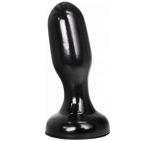 All Black Plug 19 5 CM - Accessorio intimo - vista laterale