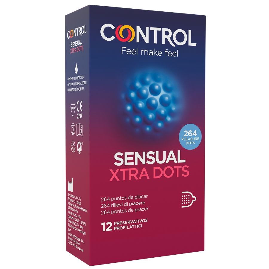 Control Xtra Dot 12 Uds 12 pezzi - Preservativi