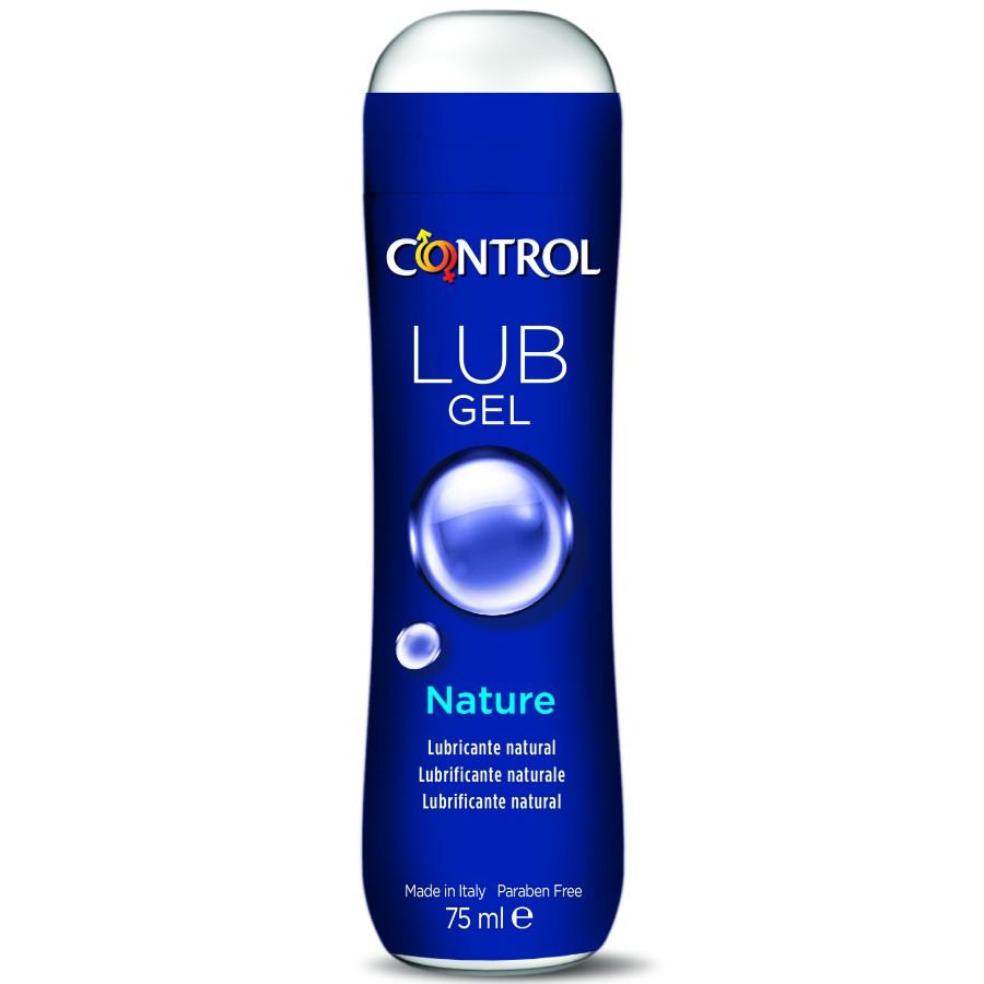 Control Lub Gel 75 ml - Lubrificante, kit da 3, colore naturale