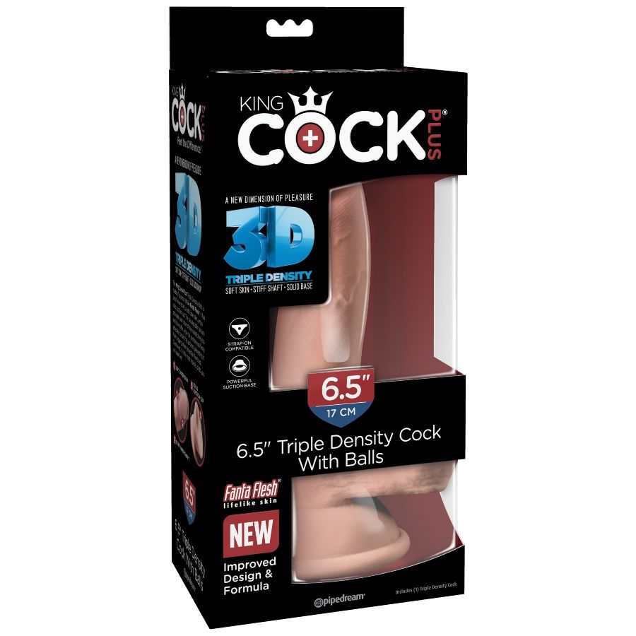 King Cock Tripla Densit 14 CM - Accessorio intimo - vista frontale