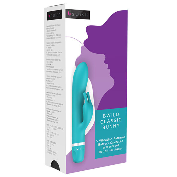B Swish Bwild Classic Bunny - Massaggiatore doppio - vista laterale