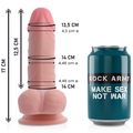 Rockarmy Panzer Dual Density 17 CM O 4.46 CM - Accessorio intimo