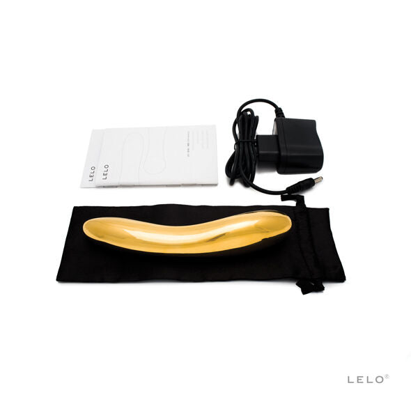 LELO Inez - Accessorio intimo, colore oro oro 24 k - in mano per le dimensioni