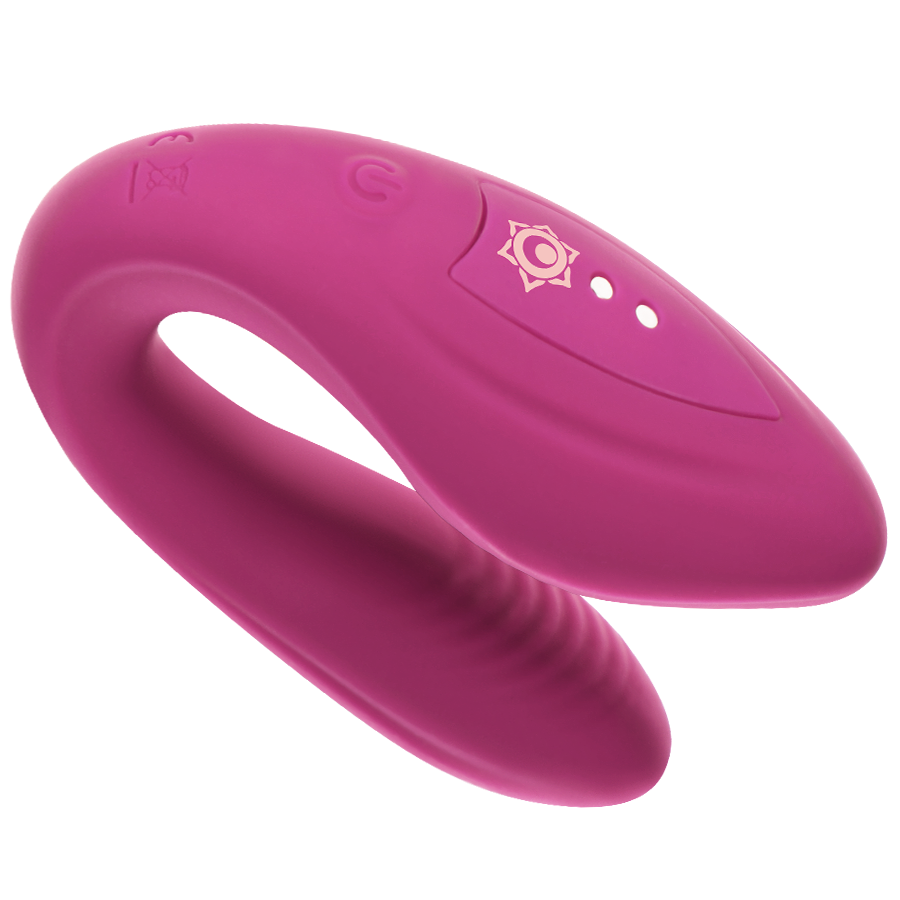 Rithual Kama - Massaggiatore con telecomando, colore orchidea - in mano per le dimensioni