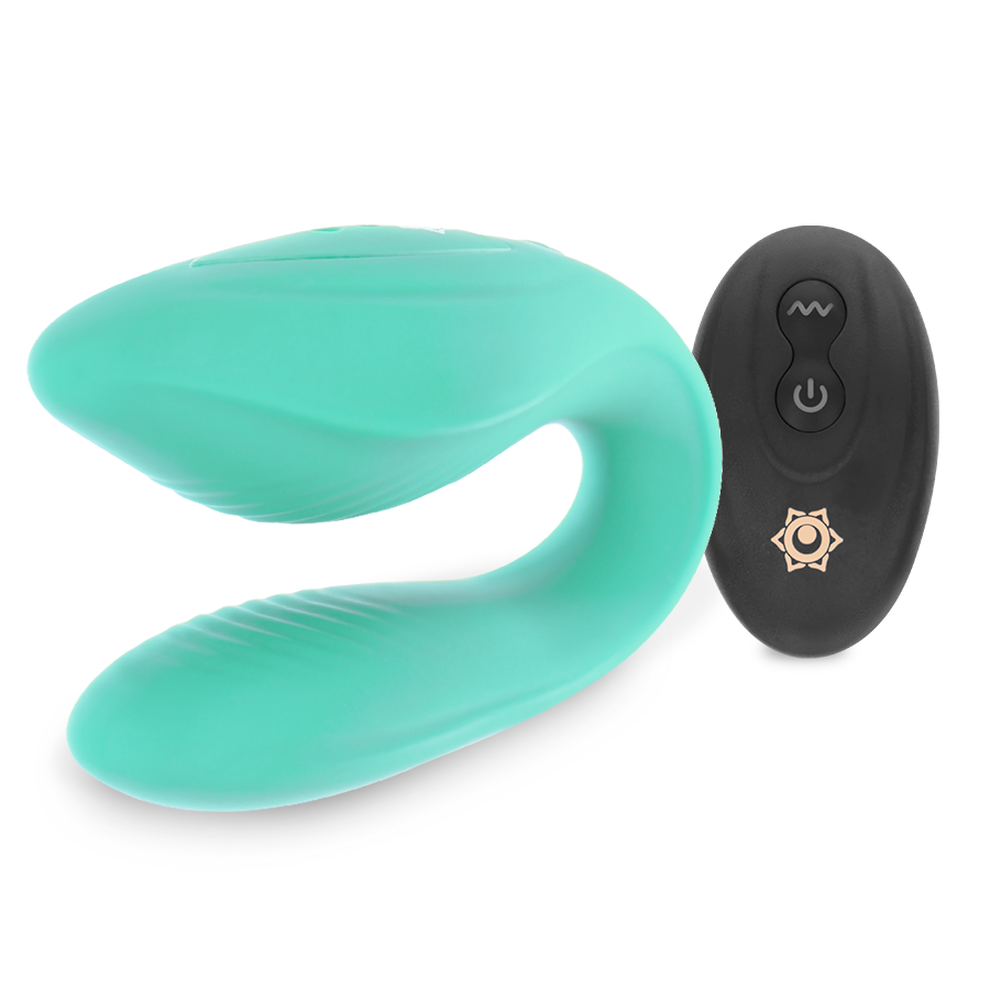 Rithual Kama - Massaggiatore con telecomando, colore acqua - dettaglio