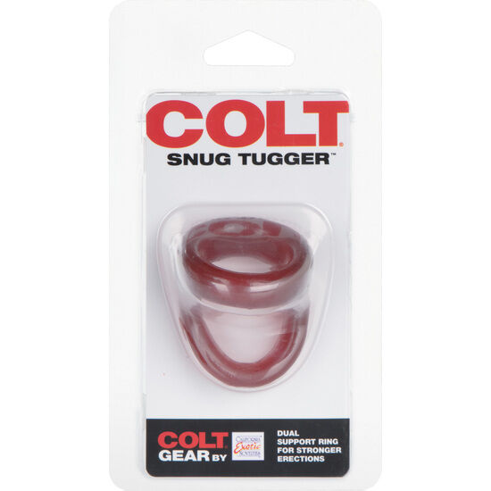 Calexotics Colt Snug Tugger - Anello per uomo, colore rosso - vista laterale