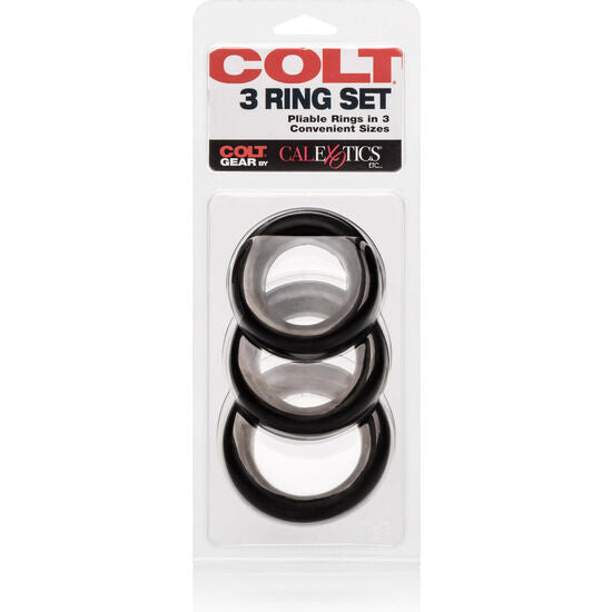 Calexotics 3 Anelli Colt - Anello per uomo - vista laterale