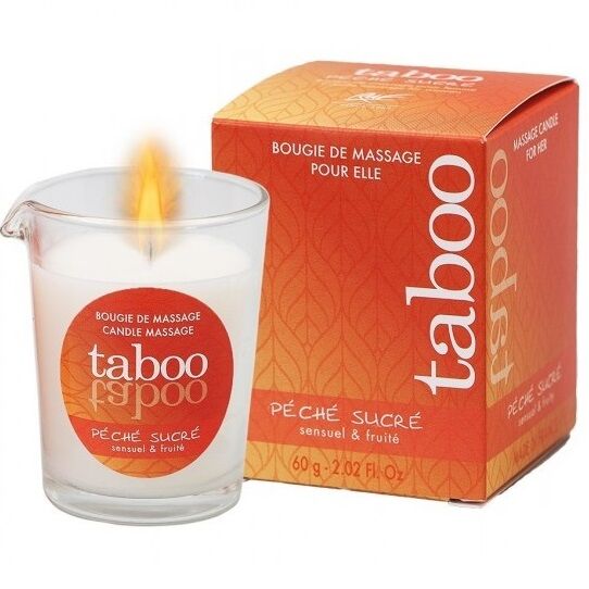 Ruf Taboo Candela - Olio da massaggio, kit da 3