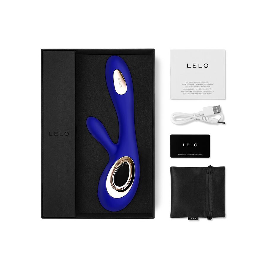 LELO Soraya Wave - Massaggiatore, colore blu notte - dettaglio