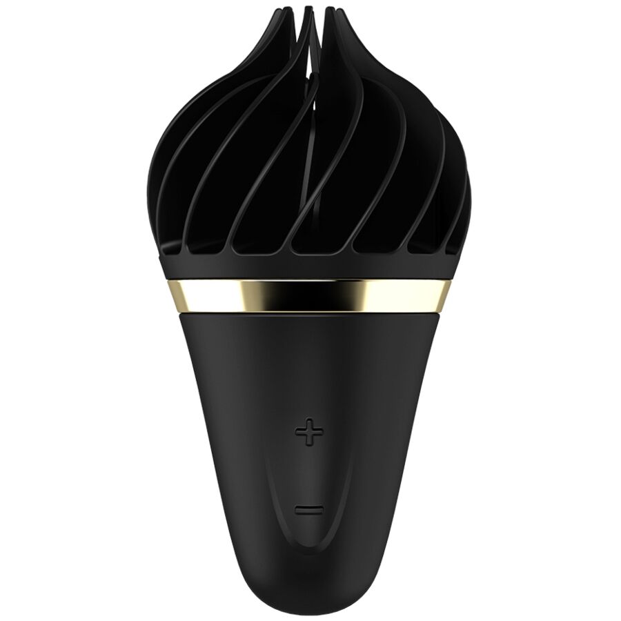 Satisfyer Sweet Treat Spinnator Marrone - Massaggiatore ad aria pulsata, colore nero