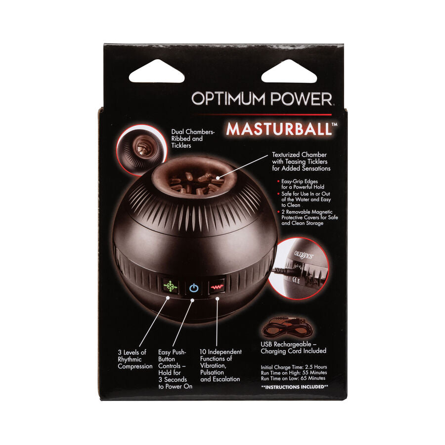 Calexotics Masturball Optimum Power - Dispositivo per uomo - in mano per le dimensioni