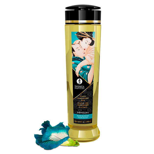 Shunga Sensuale 240 240 ml - Olio da massaggio, kit da 3
