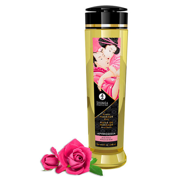 Shunga Aphrodisia 240 240 ml - Olio da massaggio, kit da 3