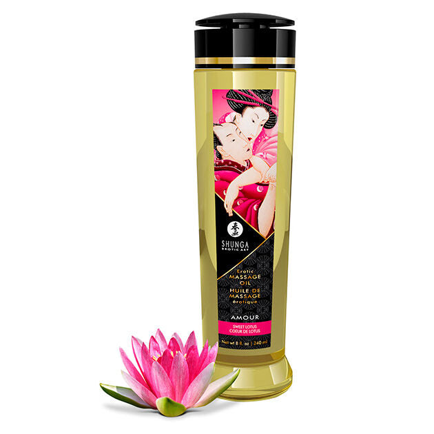 Shunga Olio da massaggio erotico Amore – 240 ml