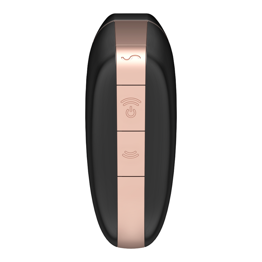 Satisfyer Triangolo Love - Massaggiatore con app, colore nero - retro