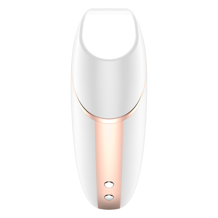 Satisfyer Triangolo Love - Massaggiatore con app, colore bianco - retro
