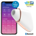 Satisfyer Triangolo Love - Massaggiatore con app, colore bianco