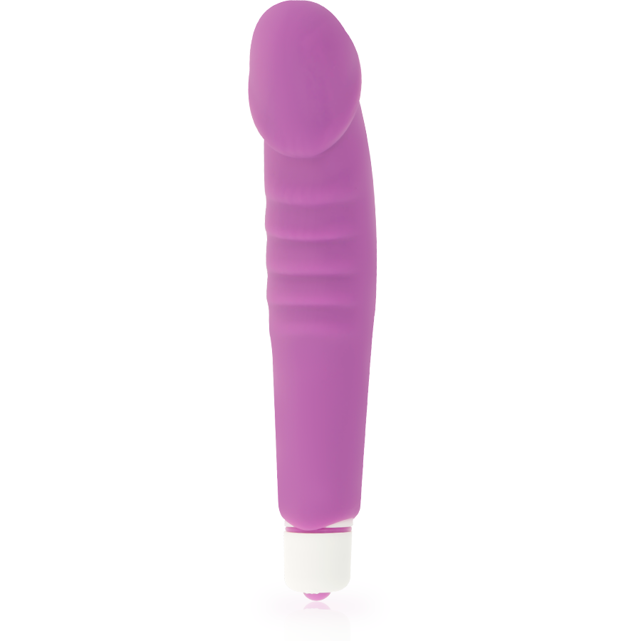 Dolce Vita Realistic Pleasure - Massaggiatore rotante, colore viola - nella confezione