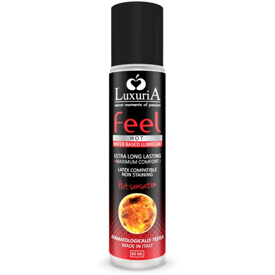 Intimateline Luxuria Feel Hot Sensation 60 ml - Lubrificante, kit da 3
