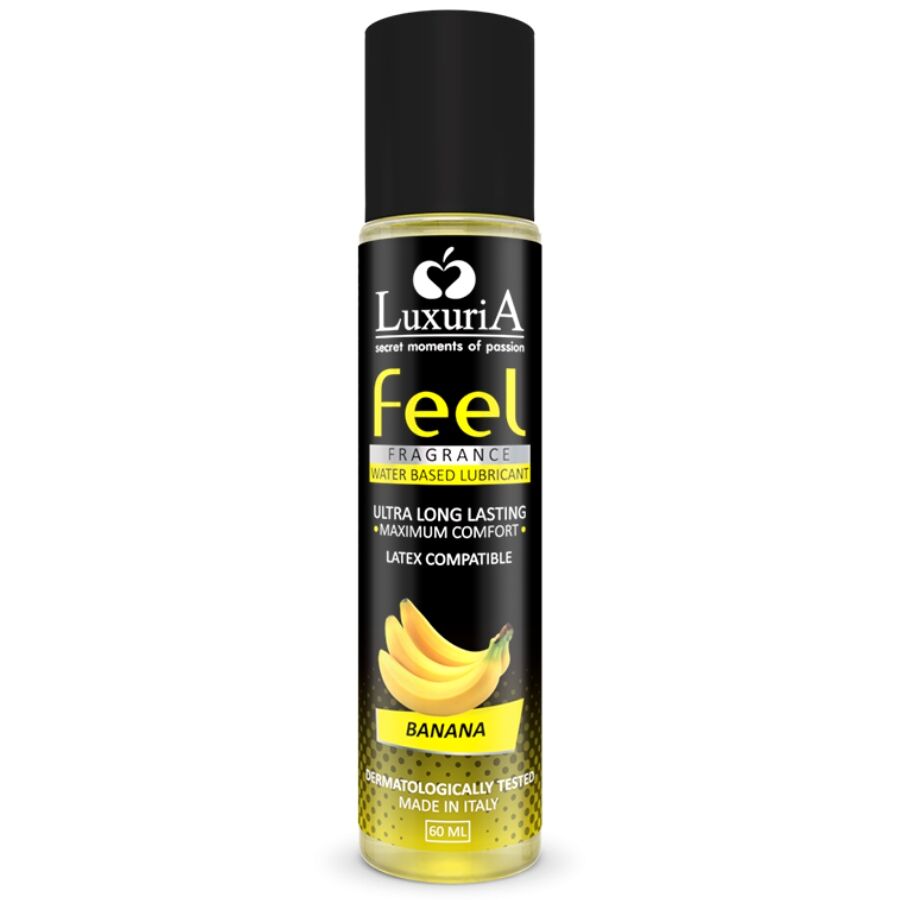 Intimateline Luxuria Feel Banana 60 ml - Lubrificante, kit da 3