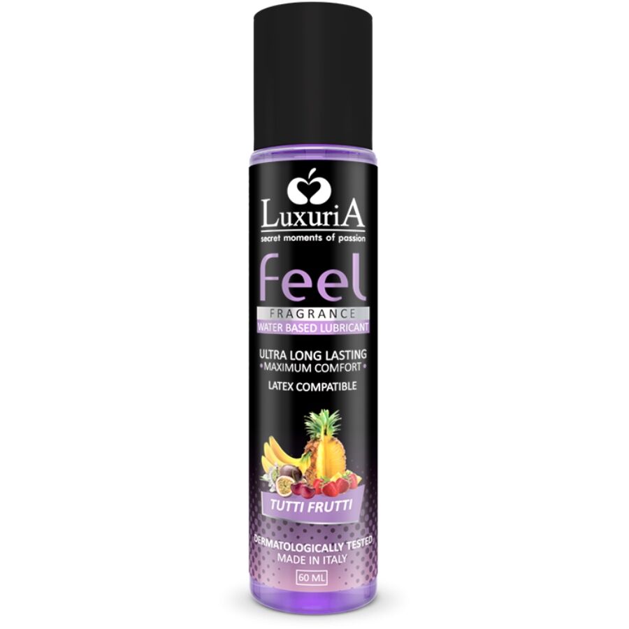 Intimateline Luxuria Feel Tutti Fruti 60 ml - Lubrificante, kit da 3