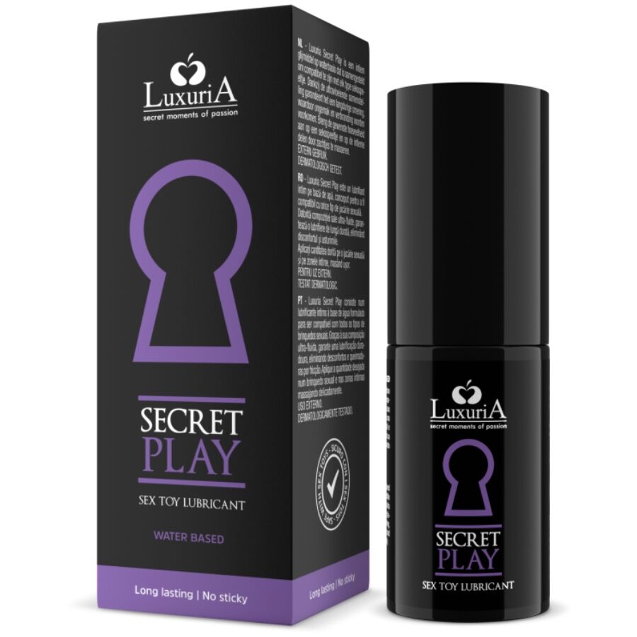 Intimateline Luxuria Secret Play Sex Toys 30 ml - Lubrificante, kit da 3