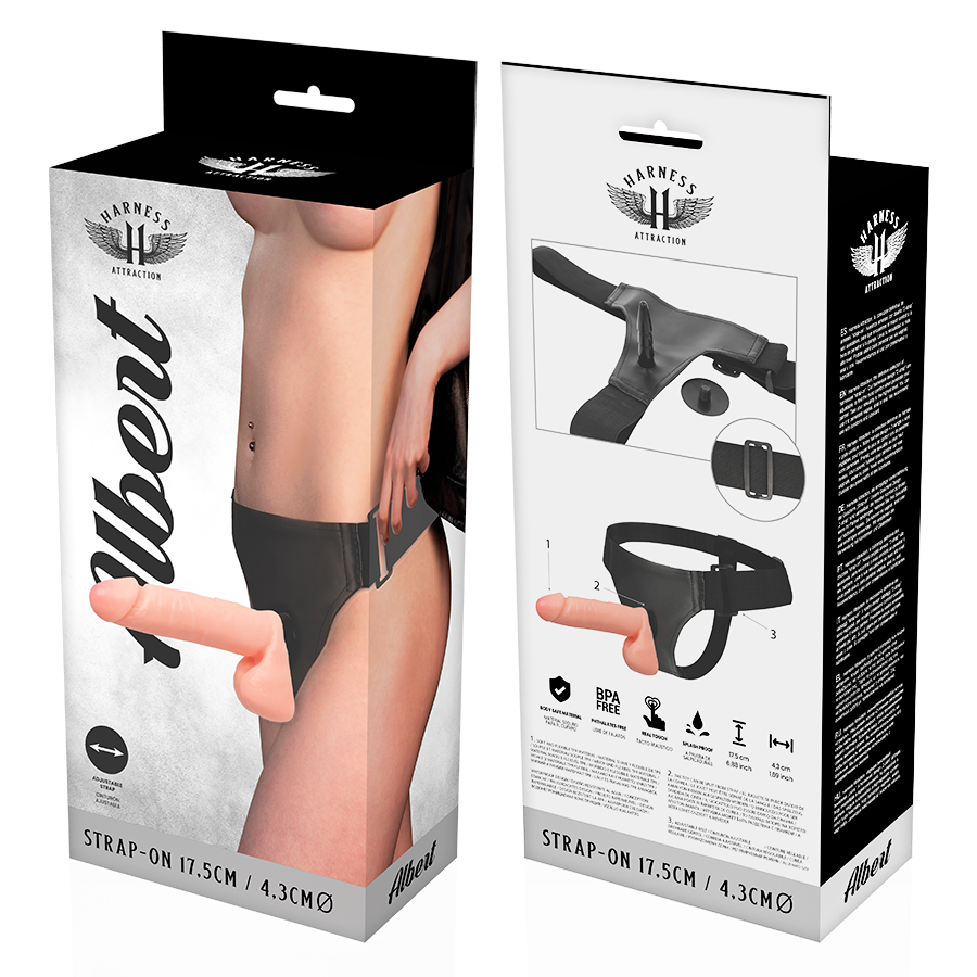 Harness Attraction Imbracatura Attrazione Rnes Albert - Accessorio intimo - vista frontale
