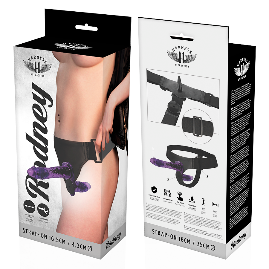 Harness Attraction Rodney - Accessorio intimo - retro