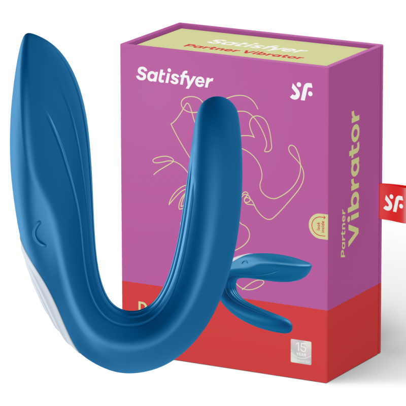 Satisfyer Partner Toy Whale Stimolante Entrambi I Partner Edizione 2020 - Massaggiatore rotante - vista laterale