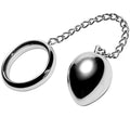Metal Hard Cock 45mm + Catena - Accessorio intimo