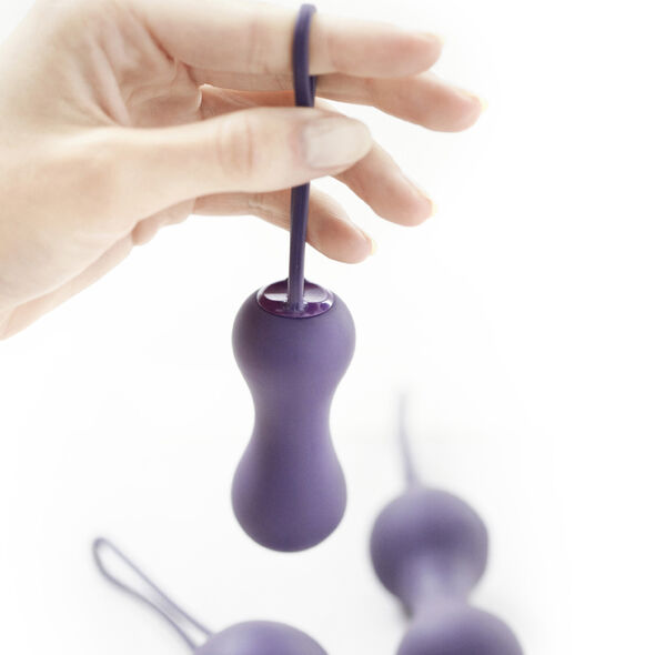 Je Joue Palle Ami Kegel - Palline Kegel, colore viola - dettaglio