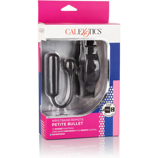 Calexotics Braccialetto Remote Petite Bullet - Massaggiatore con telecomando - in mano per le dimensioni