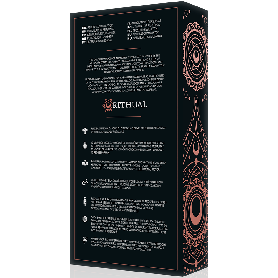 Rithual Kriya - Accessorio intimo, colore nero - nella confezione