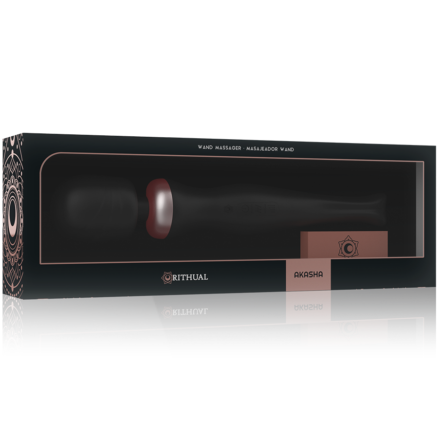 Rithual Potente Bacchetta - Massaggiatore, colore nero - in mano per le dimensioni