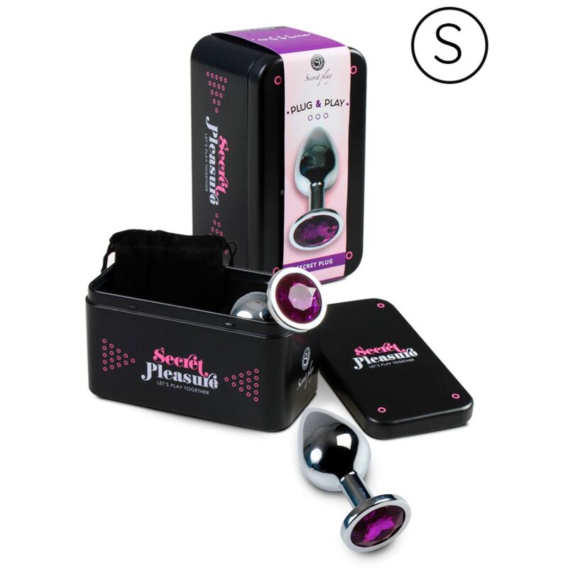 Secretplay Plug Lila - Accessorio intimo - vista laterale