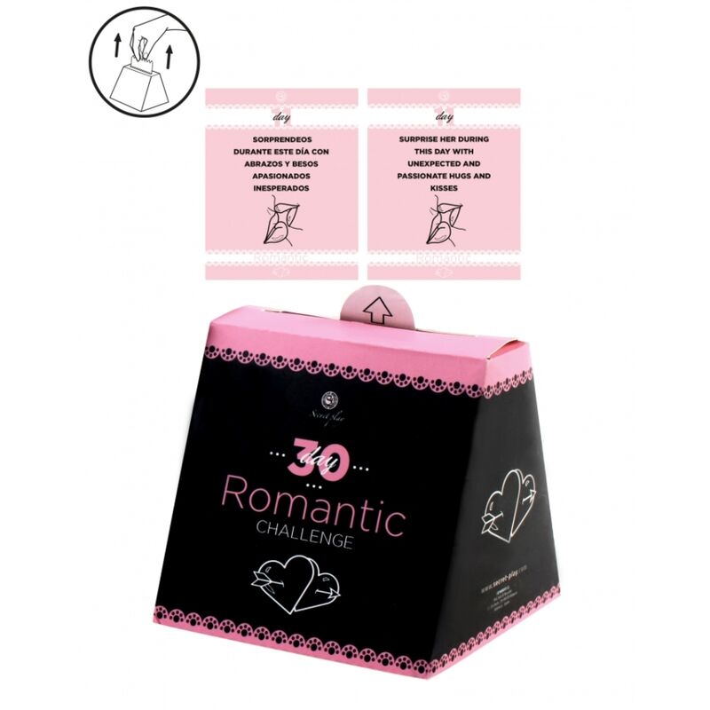 Secretplay 30 Sfide Romantiche ES EN - Gioco per la coppia - vista laterale