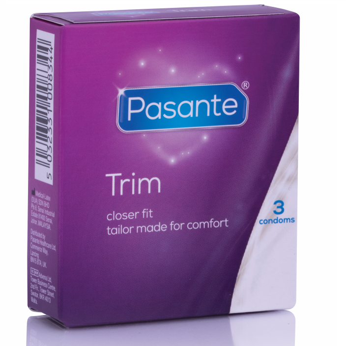Pasante Sottile Trim MS 3 Unit - Preservativi, kit da 3